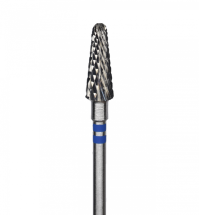 Фреза твердосплав конус закр, синяя КМИЗ левша