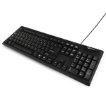 Клавиатура проводная Gembird KB-8300-BL-R black