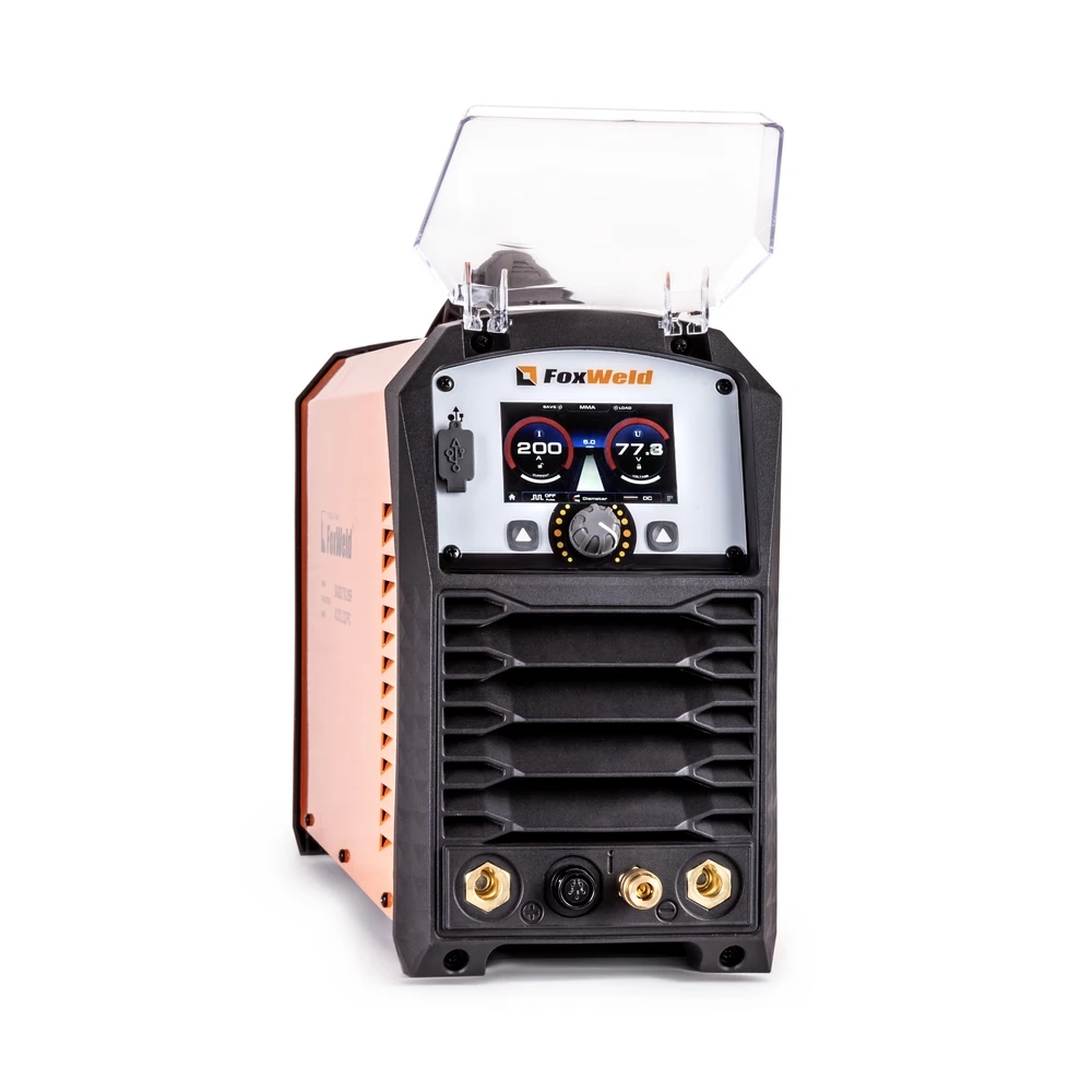 FoxWeld TIG 205P AC/DC LCD PFC аппарат аргонодуговой сварки 9305