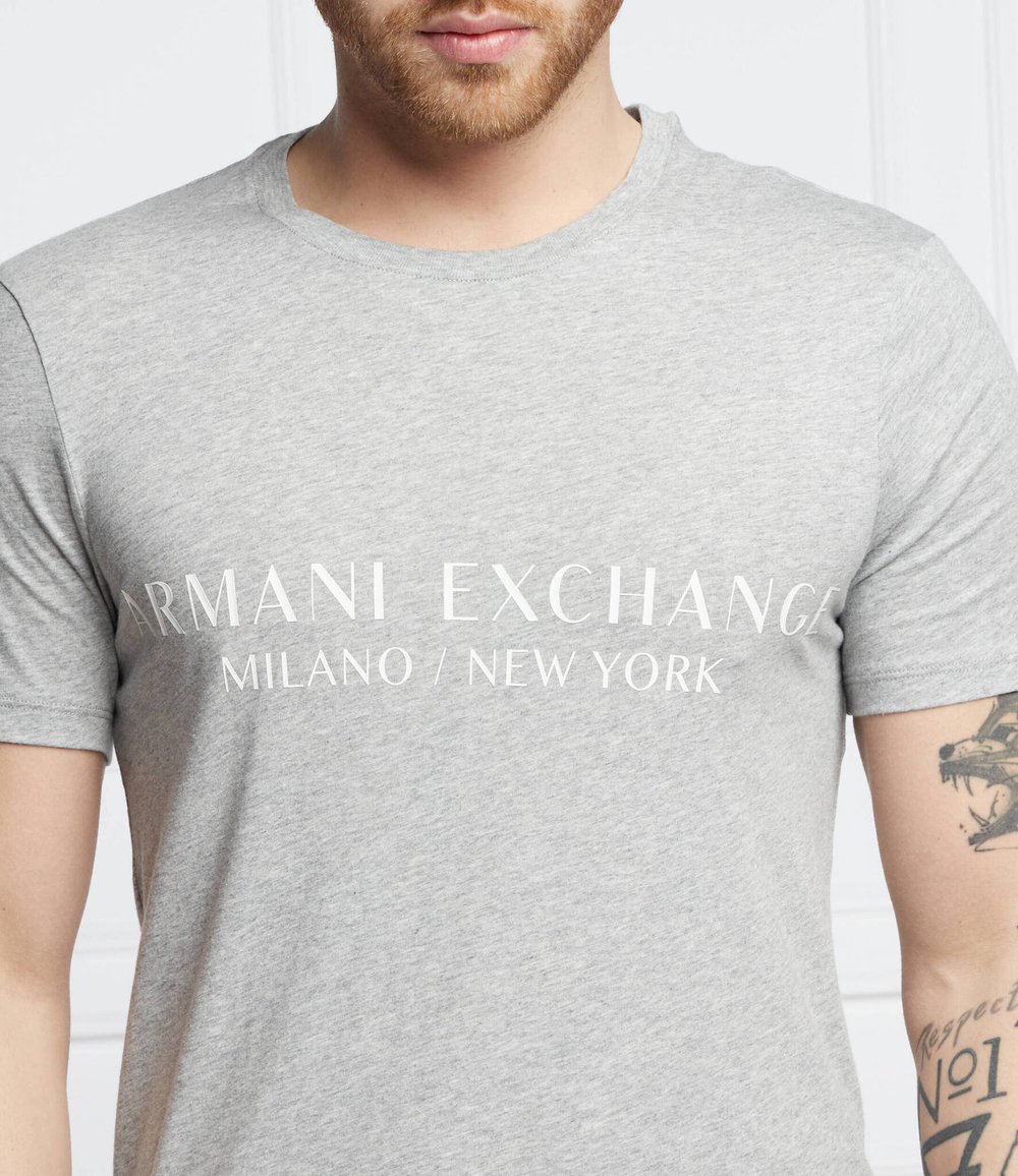 футболка Armani Exchange - серый(8NZT72 Z8H4Z)