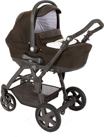 Детская коляска CAM Dinamico Fashion 3 в 1 (коричневый)