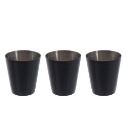 GAEM Набор из 4 предм: фляжка 240 мл, 3 стопки 30 мл, L17 W22 H4,5 см