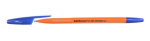 Ручка шариковая ErichKrause R-301 Orange Stick, синяя, 0,7 мм