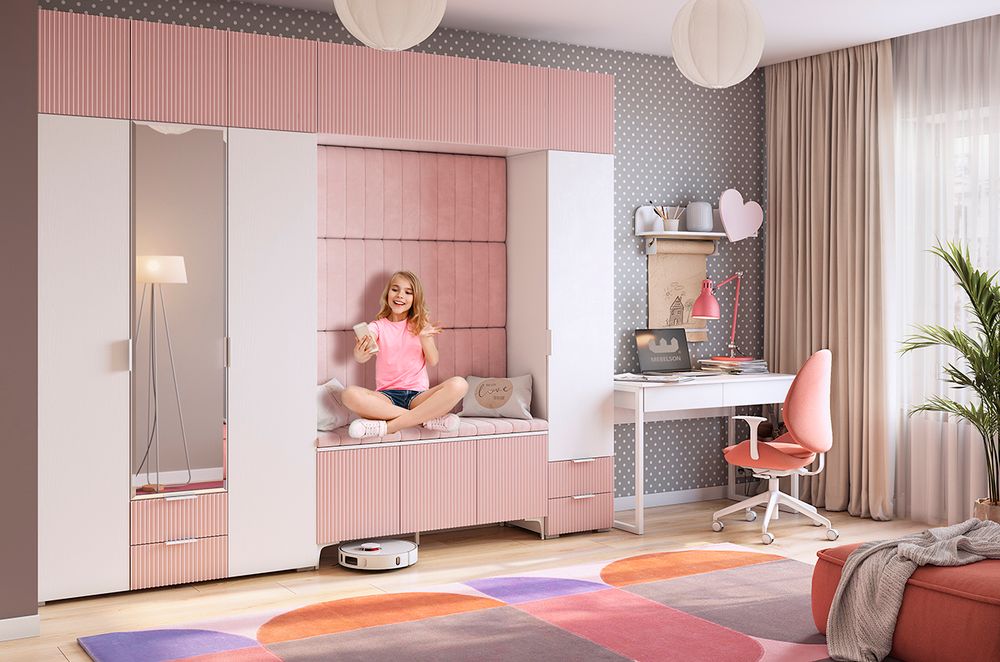 Тумба "Зефир" 115.01, (Белое дерево/Белый (эмаль) 1200*424*536