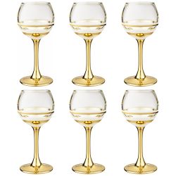 НАБОР ИЗ 6-ТИ РЮМОК "LINE GOLD", 65 МЛ