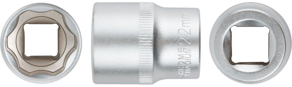 62052 Головка 6-гранная CrV 1/2 22 мм