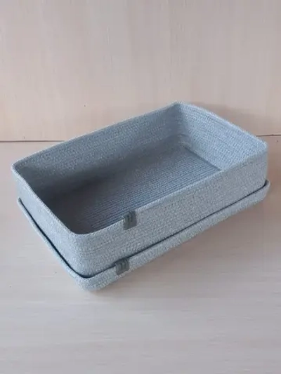 Корзина плетеная с крышкой