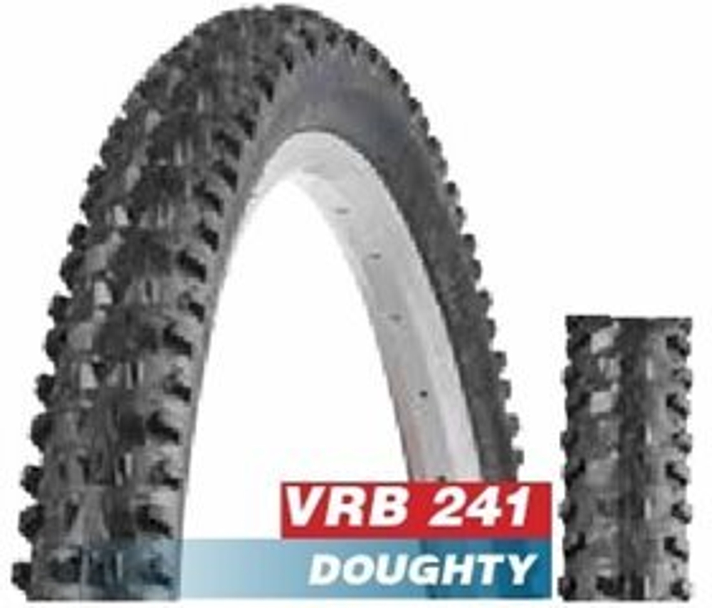 Велопокрышка VEE 26" модель VRB241 "DOUGHTY" серия MTB 26x2.10 (53-559) BK