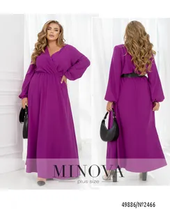 Платье 2466-фуксия Minova