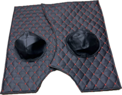 Утеплитель под фары внутр. УАЗ 452 Буханка, 2206, 3303 (красная нить Бабочка)