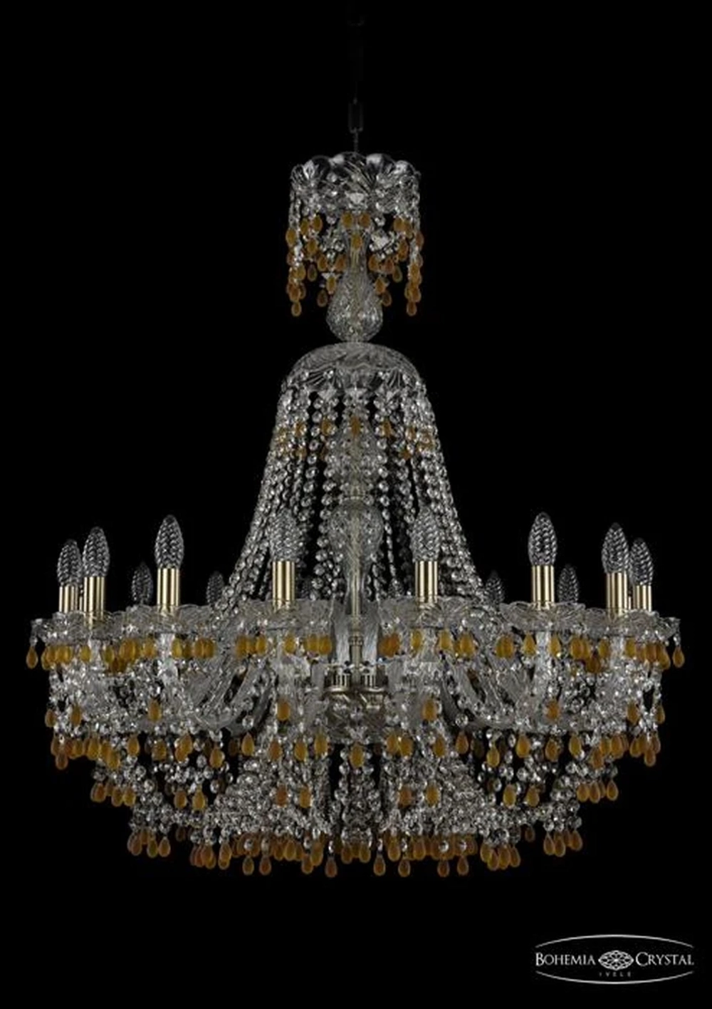 Подвесная люстра Bohemia Ivele 1410/16/300/XL-95/Pa/V1003