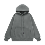 Худи STUFF "Basic" Fleece Серый