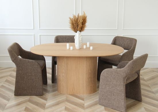 Стол обеденный Type овальный 160*95 см (натуральный дуб)
