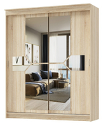 Шкаф-купе «АЛЬЯНС» декор «ФАВОРИТ»