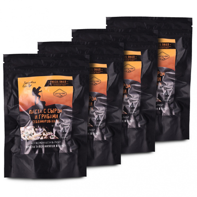 Паста «C сыром и грибами», сублимированная (100 гр.) (Здоровая Еда) 4 шт