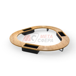 Лавка Rail Road 02 с 3-мя вазонами