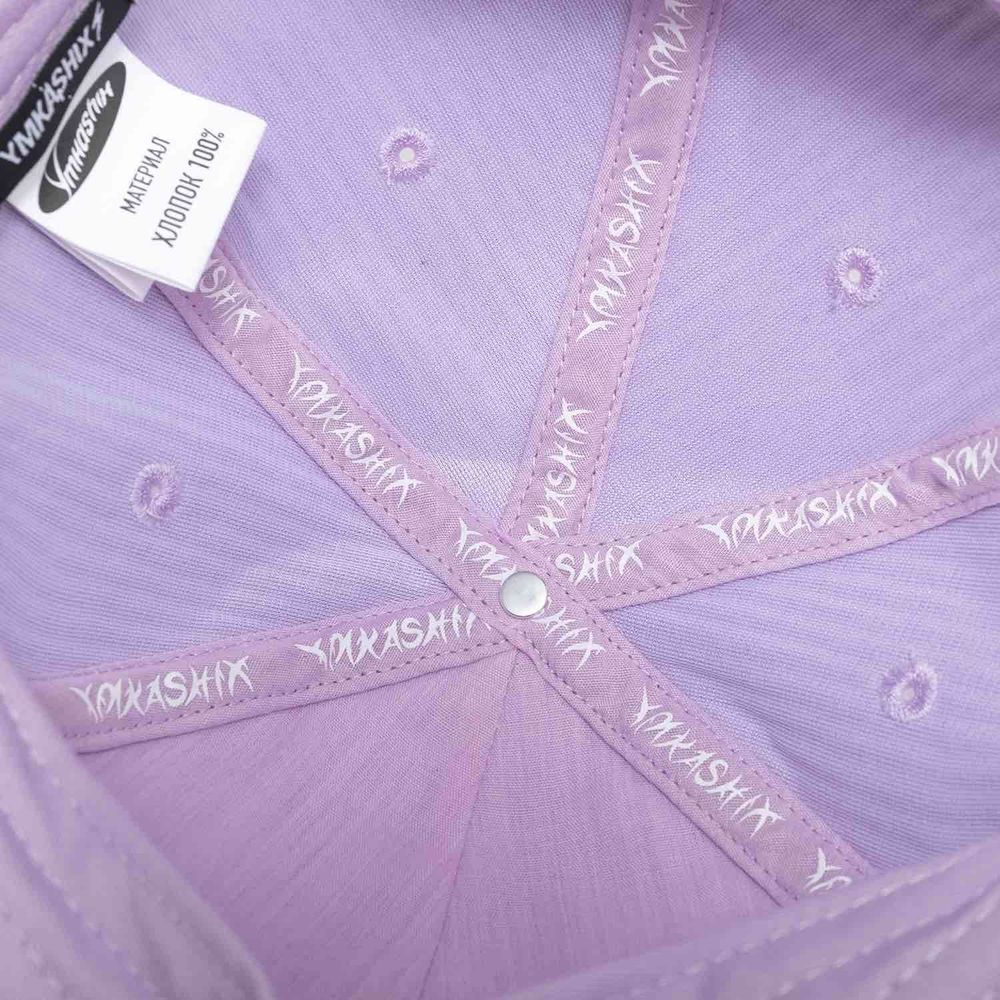 Кепка Ymkashix Velvet Face Flower фиолетовая