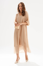 51743 Платье женское (бежевый)