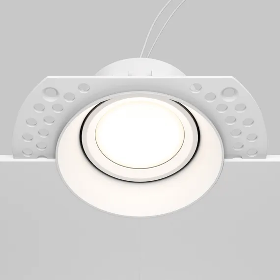 Встраиваемый светильник Точка / Dot 1*GU10 10 Вт Technical dl042-01-rd-w