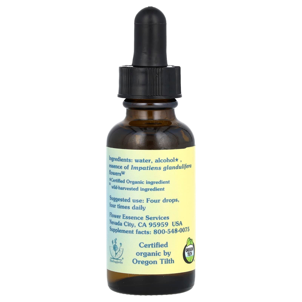 Flower Essence Services, недотрога, цветочная эссенция, 30 мл (1 жидк. унция)