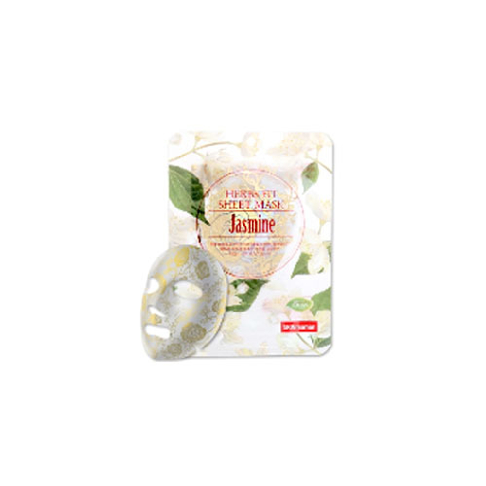 Тканевая маска с жасмином увлажняющая NOHJ Skin maman Herbs Fit Sheet Mask Jasmine