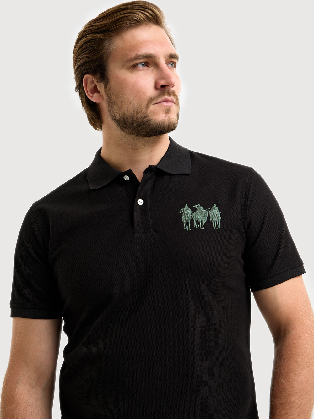 Поло Три Богатыря | EPOS (чёрное+хаки)