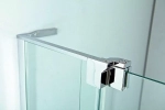 Душевой уголок Cezares Slider 100х80 SLIDER-AH-1-80-100/110-BR-NERO стекло бронза тонированное/профиль черный матовый