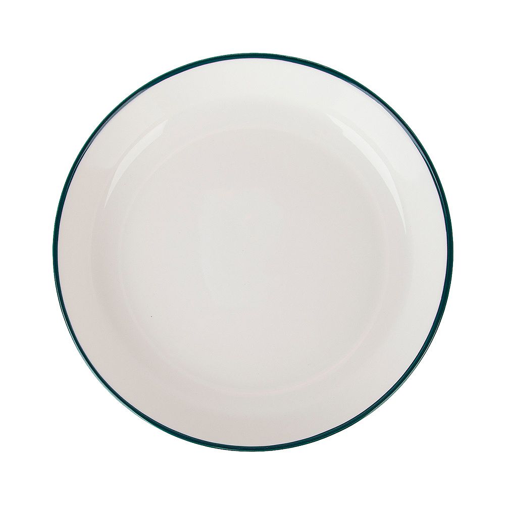 Тарелка "Notele.Green" d=18см. v=450мл. (фарфор) (без индивидуальной упаковки)