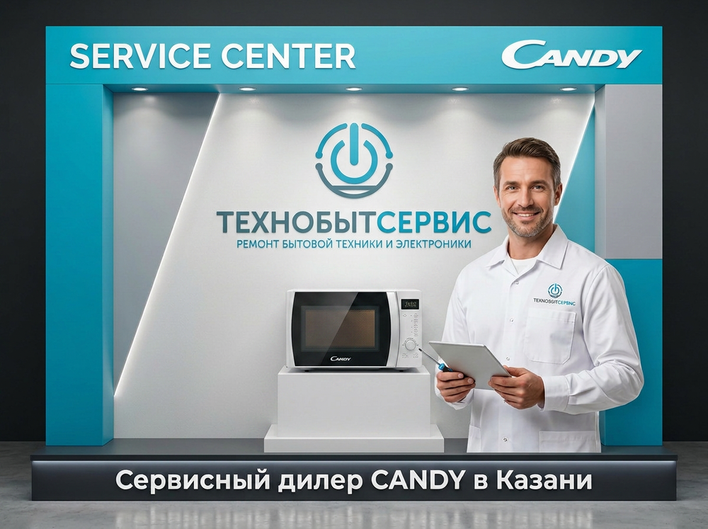 Ремонт микроволновой печи Candy в Казани