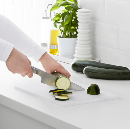 ЛЕГИТИМ LEGITIM Разделочная доска белая, 34x24 см