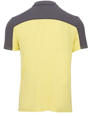 Мужское теннисное поло Fila Henley Taavi - minced quince/gray fluorite