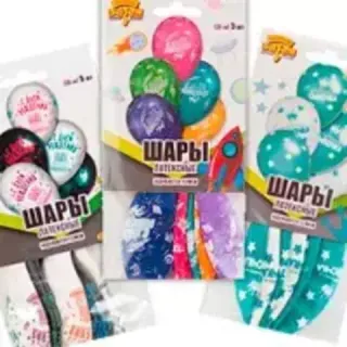 Наборы шаров в упаковках