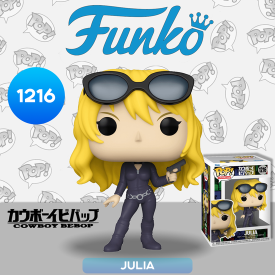 Фигурка Funko POP! Animation Cowboy Bebop Julia (1216) 58023 / Фигурка Фанко ПОП! по мотивам аниме "Ковбой Бибоп", Джулия