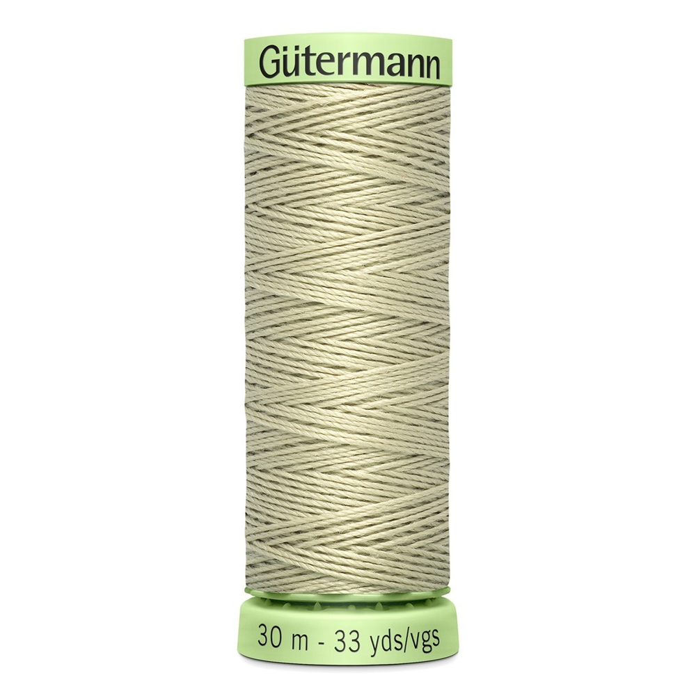 Нить Top Stitch 30/30 м для декоративной отстрочки, Gutermann, 503 желтовато-серый
