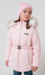 CROCKID Куртка удлиненная для девочки розовая