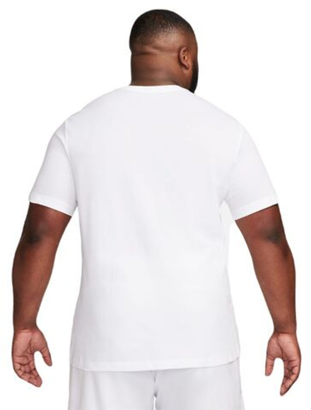 Мужская теннисная футболка Nike Court Dri-Fit Tennis T-Shirt - white