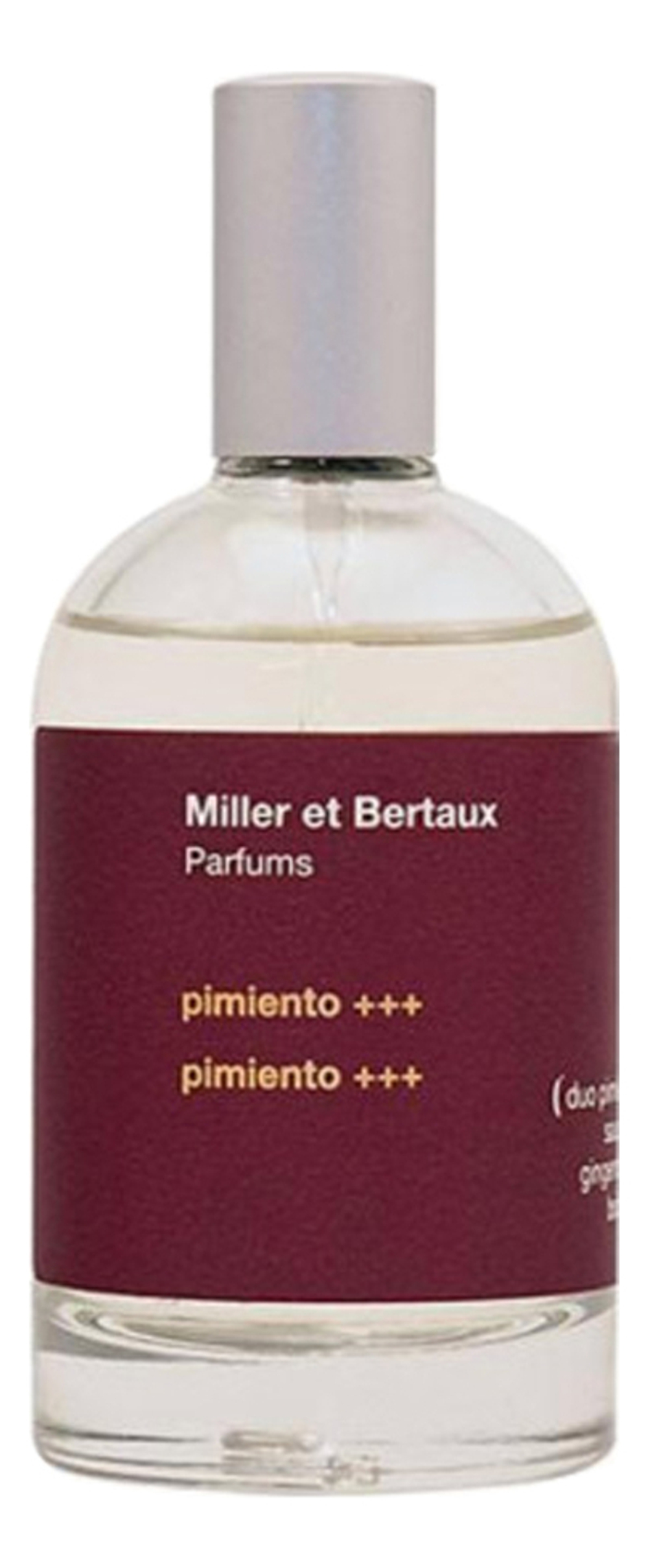 Miller et Bertaux Pimiento +++