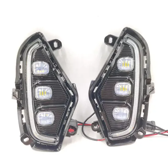 Дневные ходовые огни Тойота Рав 4 2020-2022 V3 type