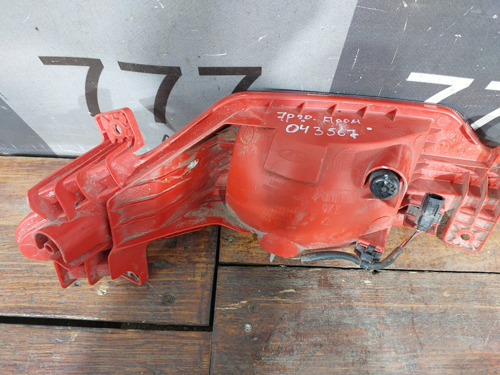 ПТФ задний правый Chery Tiggo 7 Pro 20-нв Б/У Оригинал 605000283AA