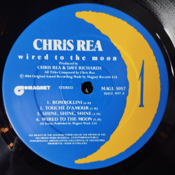 Винтажная виниловая пластинка LP Chris Rea Wired To The Moon (UK 1984)