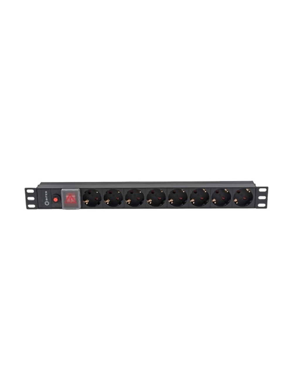 5bites PDU819A-07 Блок розеток  8S / AL / SWITCH / 1U / 19"