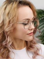 Оправа для очков женская брендовая металл