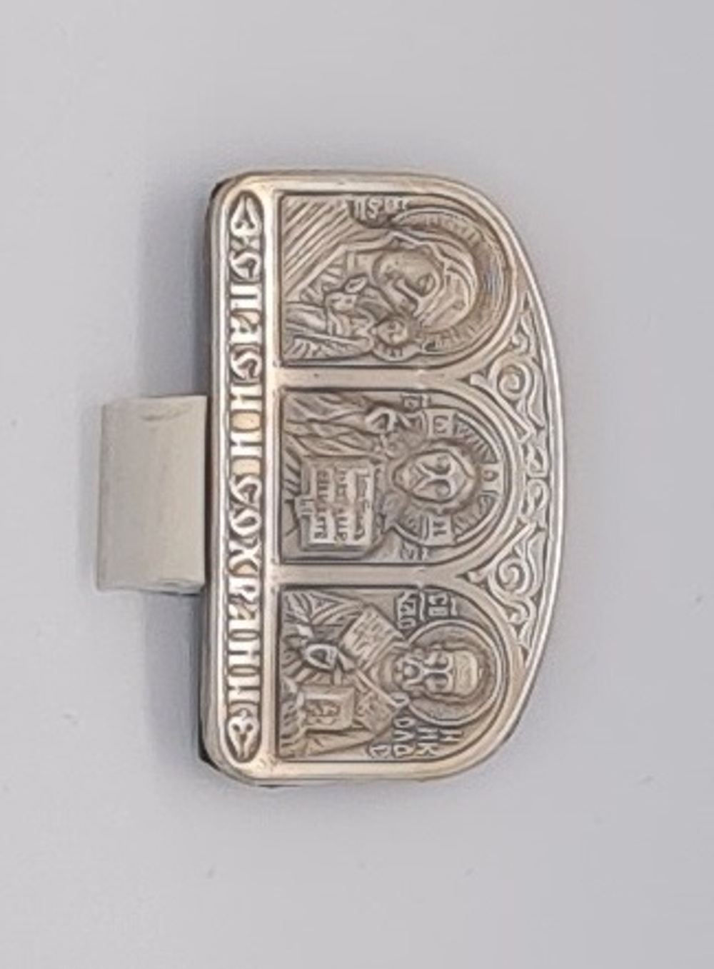 Икона авто триптих сереб. мал. 2*4 арка (КовБ) 10669651
