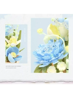 Конструктор Цветы Летняя композиция 332 детали