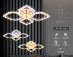 Ambrella Потолочный светодиодный светильник с пультом Original FA5149