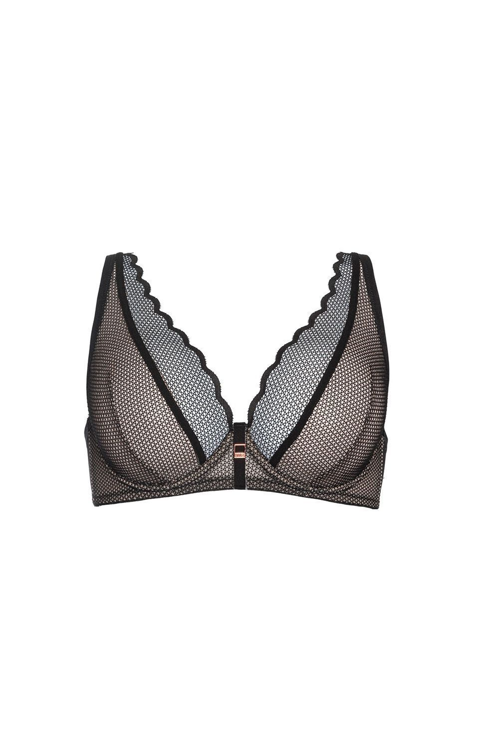 Черный бюстгальтер-бралетт Chita (Размер: 75D) (Цвет: черный)