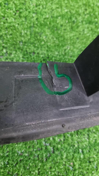 Воздуховод радиатора нижний BMW M5 F90 (2020-2024)