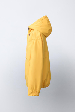 ZARA КУРТКА WATER RESISTANT И WINDPROOF, ЖЕЛТЫЙ