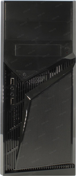 Корпус Miditower COMPUCASE S1007BK ATX 450W (24+2х4пин)