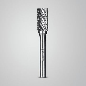 ЗУБР 10х20 мм, тип А (цилиндр с гладким торцом), хв-к 6 мм, твердосплавная борфреза, ПРОФЕССИОНАЛ (28800-10-20)
